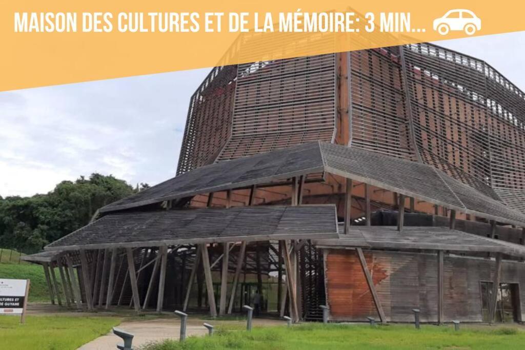 T2 Le Cosy, Au Coeur De Montjoly, Parking, Clim Apartment Remire-Montjoly Exterior foto